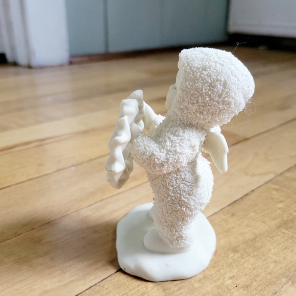 Vintage Department 56 Winter Tales "I Made This Just for You" Snowbaby - Picture 8 of 12